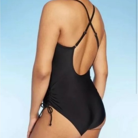 SWIM BUNDLE - Size Small One Piece Swim Bundle 3 One Piece Bathing Suits Black - Picture 3 of 6
